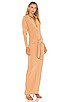 view 2 of 3 Ty Front NK Midcalf Shirt Dress in Nude