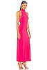 view 2 of 3 Halter Turtle Gown in Rose