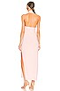 view 3 of 4 x REVOLVE Halter Turtle Side Slit Gown in Blush