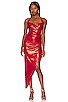 view 1 of 4 Cayla Gown in Tiger Red