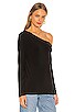 view 2 of 4 Long Sleeve Drop Shoulder in Black