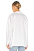 view 3 of 4 Oversized Boyfriend NK Shirt in White