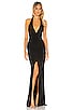 x REVOLVE Illegal Halter Gown, view 1 of 3, click to view large image.