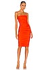 view 1 of 3 Cooper Midi Dress in Tangerine
