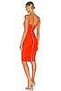view 3 of 3 Cooper Midi Dress in Tangerine