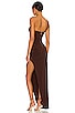 Aria One Shoulder Gown, view 3 of 3, click to view large image.