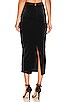 view 3 of 4 Amara Midi Skirt in Black