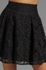 view 4 of 6 Mambo Lace Cha-Cha-Cha Skirt in Black