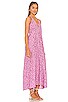 view 2 of 3 Lola Midi Dress in Pomegranate & Lilac