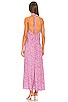 view 3 of 3 Lola Midi Dress in Pomegranate & Lilac