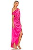 view 2 of 3 Dinah One Shoulder Dress in Pink