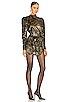 view 2 of 3 DANTE ドレス in Gold Jacquard
