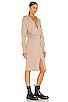 Luq Hooded Zip Dress, view 2 of 3, click to view large image.