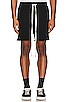 view 4 of 4 Slim Cut Offs in Black