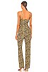 view 3 of 3 Cado Jumpsuit in Tiny Leopard