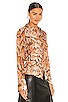 view 2 of 4 Elise Top in Vintage Snake