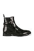 view 1 of 5 Maison Leather Jodhpur Boot in Triple Black