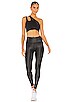 view 4 of 4 x Revolve One Shoulder Sports Bra in Black