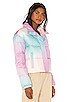 x Revolve Cropped Puffer Jacket, view 2, click to view large image.