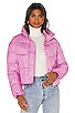 view 1 of 4 x REVOLVE Cropped Puffer Jacket in Pink