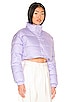 Cropped Puffer Jacket, view 3, click to view large image.
