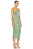 view 2 of 3 Arielle Midi Dress in Sage Green