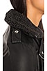 view 5 of 6 Billie Vegan Leather & Faux Fur Jacket in Black