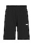 view 1 of 3 Chain Arrow Sweatshorts in Black & White