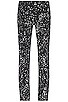 view 2 of 4 Diagonal Outline Paint Skinny Jeans in Black & White