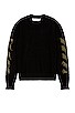 Reverse Arrow Knit Crewneck, view 2 of 3, click to view large image.
