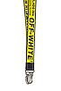 view 3 of 3 Classic Industrial Necklace in Yellow & Black