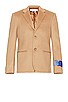 view 1 of 6 CHAQUETA TAGS in Camel