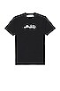 view 2 of 4 CAMISETA PAINT ARROW SLIM in Black & White