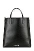 view 2 of 5 Binder Diag Saffiano Tote in Black