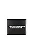 view 1 of 5 Quote Bifold Wallet in Black & White