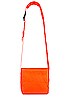 view 2 of 4 Off Core Crinkle Crossbody Bag in Orange Fluo White