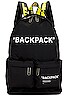 view 1 of 4 Quote Backpack in Black & White