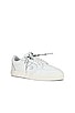 view 2 of 6 Low Vulcanized Calf Leather Sneaker in White