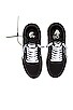 view 4 of 6 Low Top Sneakers in Black & Blue