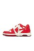 view 5 of 6 Out Of Office Sneakers in White & Barolo