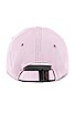 view 3 of 3 Helvetica Logo Baseball Hat in Lilac