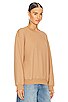 view 3 of 4 Diag Regular Crewneck in Brown