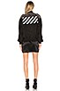 OFF-WHITE Sun Dye Bomber Jacket in Black & White | REVOLVE