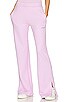 view 1 of 4 Diag Tapered Sweatpant in Lilac Fuchsia