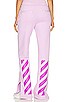 view 3 of 4 Diag Tapered Sweatpant in Lilac Fuchsia
