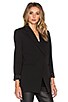 Tailored Georgette Blazer, view 3 of 4, click to view large image.