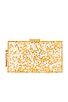 Carmella Metallic Foil Box Clutch, view 2 of 5, click to view large image.