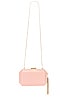 view 5 of 5 Lia Facetted Clutch With Tassel in Blush