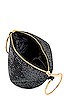 Ellie Crystal Mesh Ring Handle Bag, view 4 of 4, click to view large image.