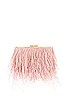 view 1 of 5 CLUTCH COM PLUMAS ESTELLE in Blush